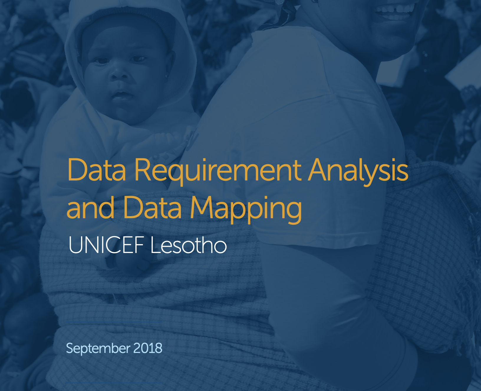 Data for Children Landscape Diagnostic: UNICEF Lesotho