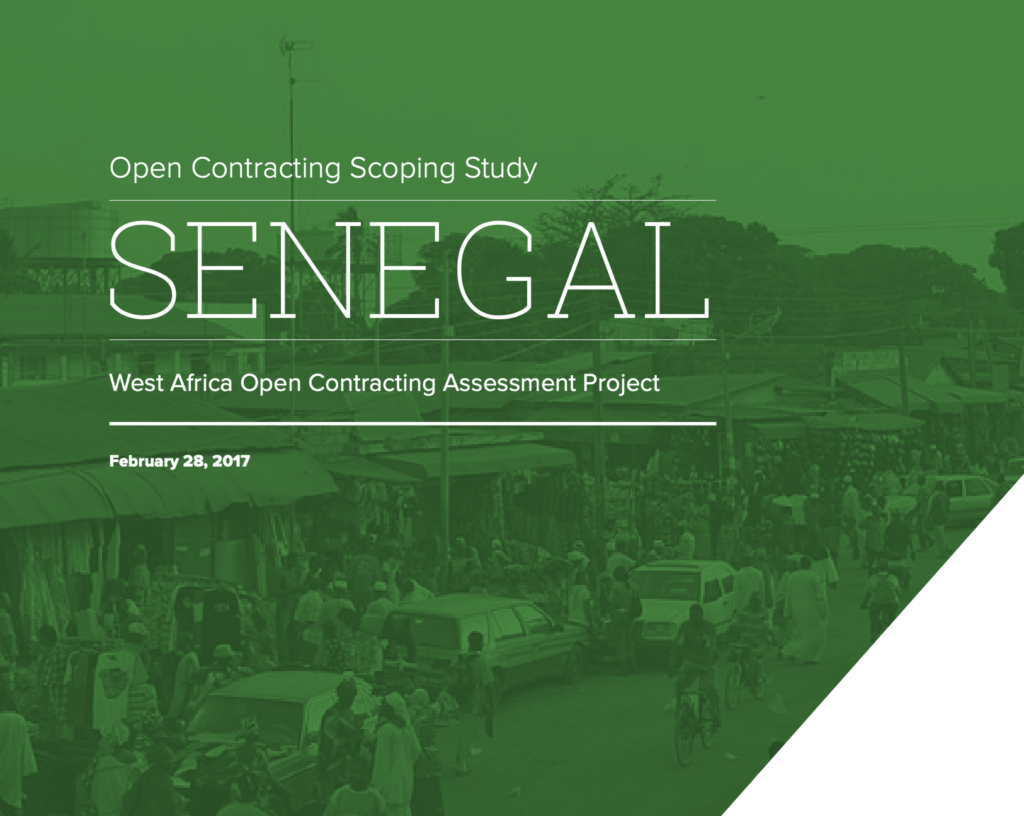 Open Contracting West Africa: Senegal Report