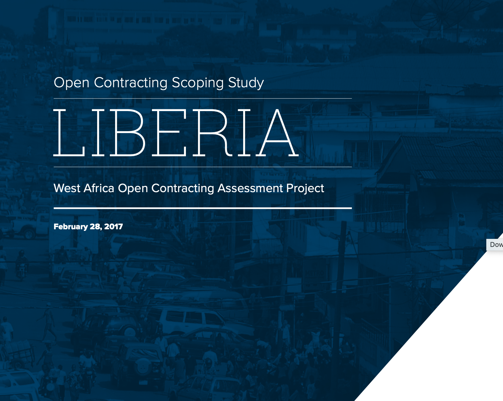 Open Contracting West Africa: Liberia