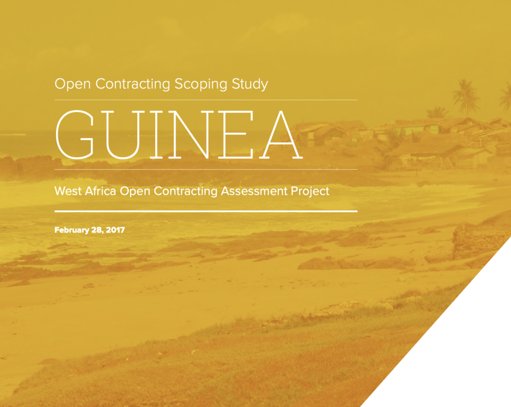 Open Contracting West Africa: Guinea