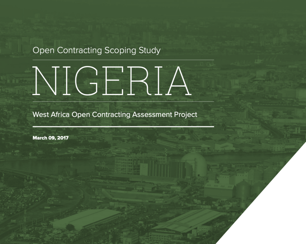 Open Contracting West Africa: Nigeria Report