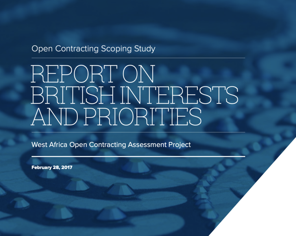 Open Contracting West Africa: British Interests