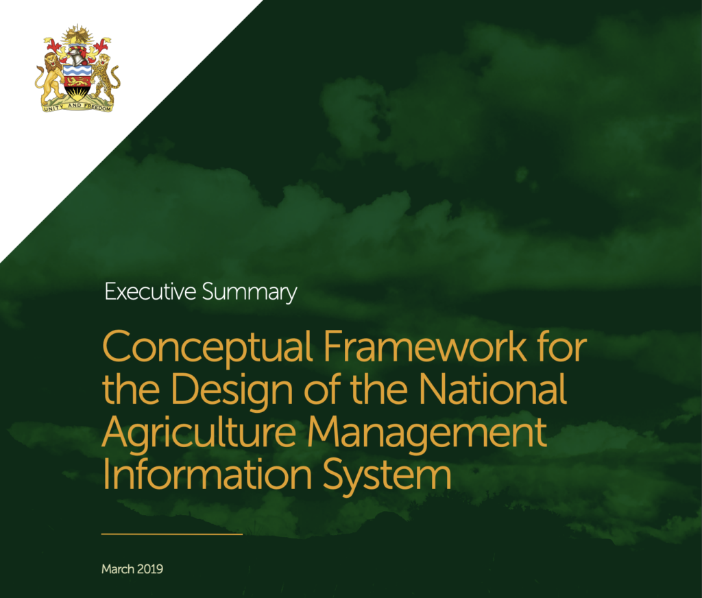 National Agriculture Management Information System (NAMIS) Executive Summary